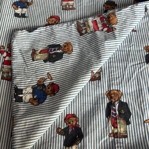 Vintage Ralph Lauren Teddy Bear Pillowcase